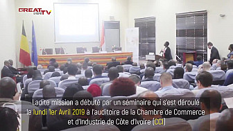 FORUM ÉCONOMIQUE IVOIRO-BELGE :  LA CÔTE D'IVOIRE, PAYS ATTRAYANT