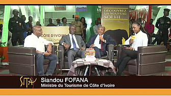 Entretien avec les ministres ivoiriens du Tourisme, de la Culture et Francophonie, du DG de Côte d'Ivoire Tourisme